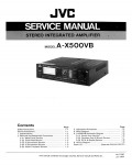 Сервисная инструкция JVC A-X500VB