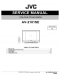 Сервисная инструкция JVC AV-2101SE