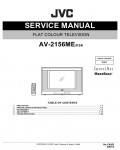 Сервисная инструкция JVC AV-2156ME