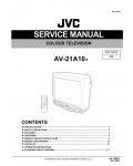 Сервисная инструкция JVC AV-21A10