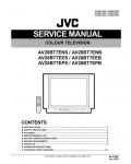 Сервисная инструкция JVC AV-28BT7EE