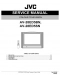 Сервисная инструкция JVC AV-28ED5