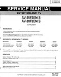 Сервисная инструкция JVC AV-28F2EN