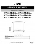 Сервисная инструкция JVC AV-28RT4