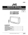 Сервисная инструкция JVC AV-28WH3EP