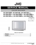 Сервисная инструкция JVC AV-2941QBE, AV-2941QE, AV-2951QBE