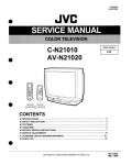 Сервисная инструкция JVC AV-N21020, C-N21010