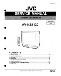 Сервисная инструкция JVC AV-N21120