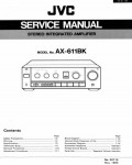 Сервисная инструкция JVC AX-611BK