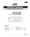Сервисная инструкция JVC AX-A441TN, AX-A442BK