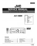 Сервисная инструкция JVC AX-V8BK