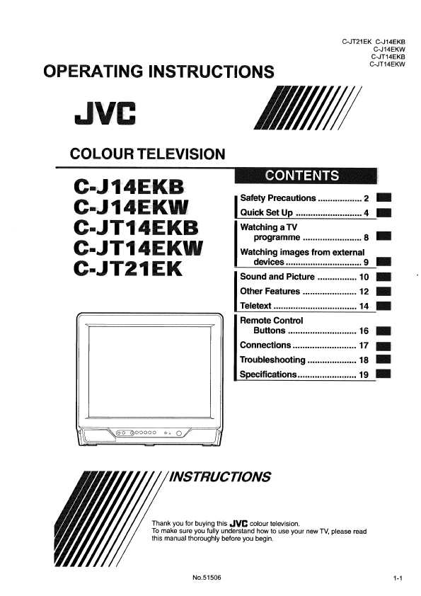 Сервисная инструкция JVC C-J14E, C-JT14E, C-JT21EK