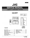 Сервисная инструкция JVC CA-D4T