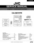 Сервисная инструкция JVC CA-D672TR