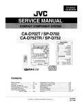 Сервисная инструкция JVC CA-D702T, CA-D752T