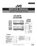 Сервисная инструкция JVC CA-EX70, CA-EX70R