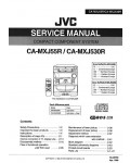 Сервисная инструкция JVC CA-MXJ55R, CA-MXJ530R
