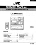 Сервисная инструкция JVC CA-MXS2BK