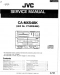 Сервисная инструкция JVC CA-MXS4BK
