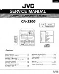 Сервисная инструкция JVC CA-S300