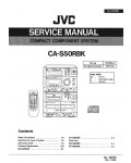 Сервисная инструкция JVC CA-S50RBK