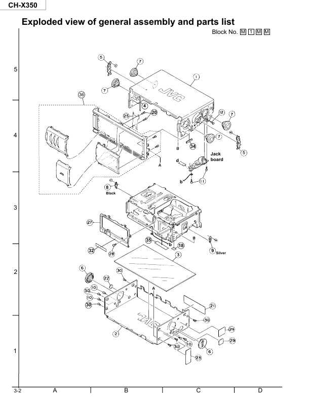 Сервисная инструкция JVC CH-X350