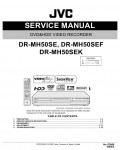 Сервисная инструкция JVC DR-MH50SE