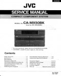 Сервисная инструкция JVC DR-MX50BK, CA-MX50BK