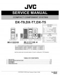 Сервисная инструкция JVC DX-T5, DX-T7, DX-T9