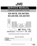 Сервисная инструкция JVC EX-AK1EE