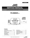 Сервисная инструкция JVC FS-2000GD