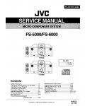 Сервисная инструкция JVC FS-5000, FS-6000