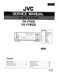 Сервисная инструкция JVC FX-F1GD, FX-F1RGD