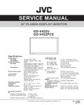 Сервисная инструкция JVC GD-V422PCE, GD-V422U