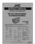 Сервисная инструкция JVC GR-AX11EG, GR-AX280EE, GR-AX358EG