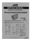 Сервисная инструкция JVC GR-AX21EG, GR-AX31EG, GR-AX480EE