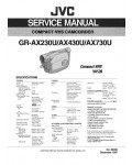 Сервисная инструкция JVC GR-AX230U, GR-AX430U, GR-AX730U