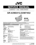 Сервисная инструкция JVC GR-AXM241U, GR-SXM745U
