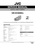 Сервисная инструкция JVC GR-DV4000U