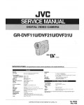 Сервисная инструкция JVC GR-DVF11U, GR-DVF21U, GR-DVF31U