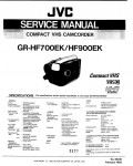 Сервисная инструкция JVC GR-HF700EK, GR-HF900EK