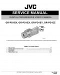Сервисная инструкция JVC GR-PD1E