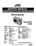 Сервисная инструкция JVC GR-SV3EG