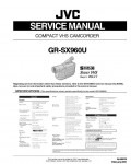 Сервисная инструкция JVC GR-SX960U