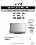 Сервисная инструкция JVC HD-58DL8, HD-58L80