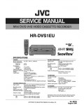 Сервисная инструкция JVC HR-DVS1EU