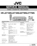 Сервисная инструкция JVC HR-J271MS, J471MS, J677MS, J777MS