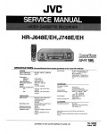 Сервисная инструкция JVC HR-J648E, HR-J748E