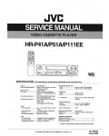 Сервисная инструкция JVC HR-P41A, HR-P51A, HR-P111EE