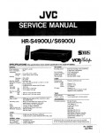 Сервисная инструкция JVC HR-S4900U, HR-S6900U
